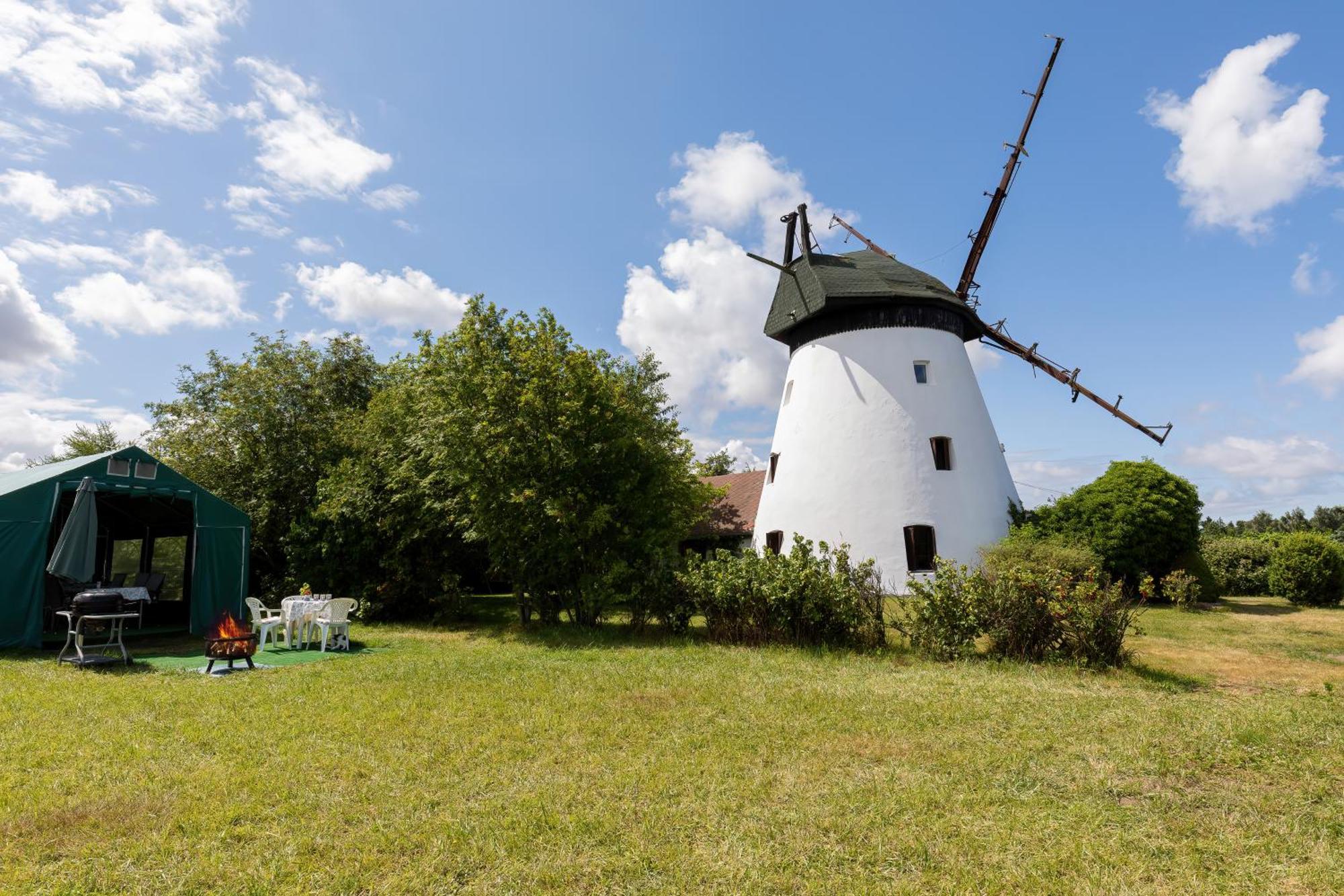 Windmill vacation home in Ledzin near Baltic Sea Niechorze Camera foto